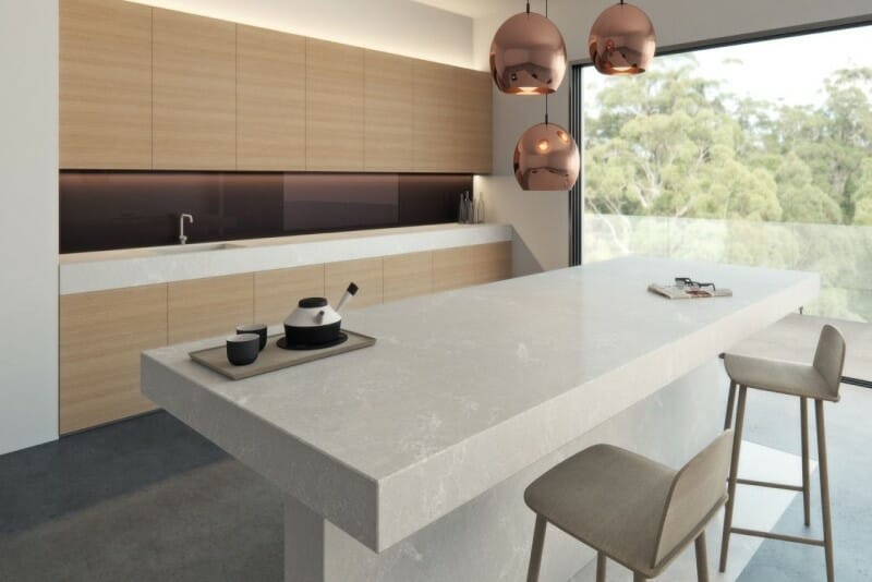 Corian Countertops Vs Quartz Which, What Are Solid Surface Countertops Made Out Of