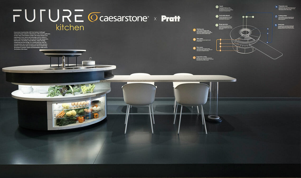 Future Kitchen Design Ideas Creating The Kitchen Of 2050 Caesarstone Us