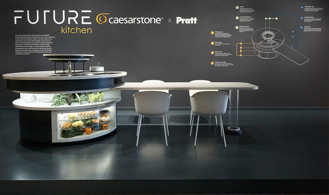 Future Kitchen Design Ideas : Creating the Kitchen of 2050 | Caesarstone US