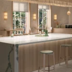 Caesarstone 8104 Calacatta Thyme Kitchen