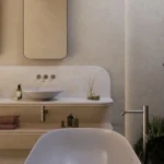 Caesarstone 8151 Moonflow Bathroom