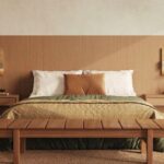 Beige Ciment claddng and flooring