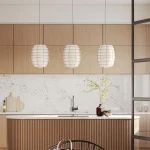 Caesarstone ICON 5105 CalacattaDreamwave surface in modern kitchen